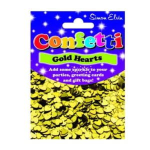 CONFETTI GOLDEN HEARTS