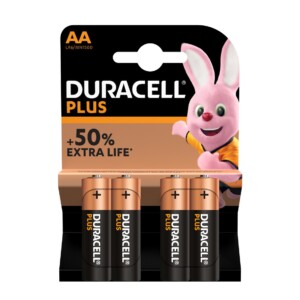 DURACELL PLUS AA BATTERIES
