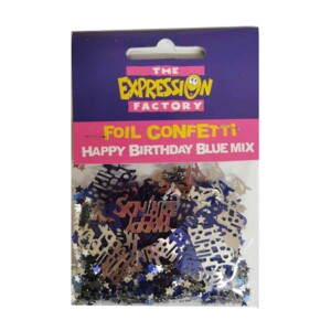 happy birthday blue mix