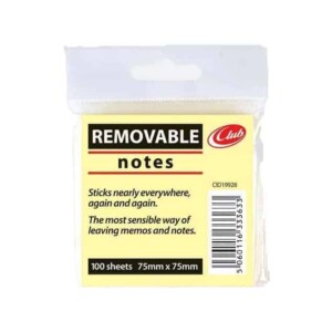 STATIONERY POST-IT NOTES 75X75