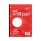 STATIONERY RULED REFILL PAD A4