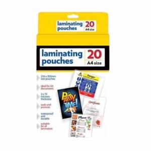 LAMINATING POUCHES A4