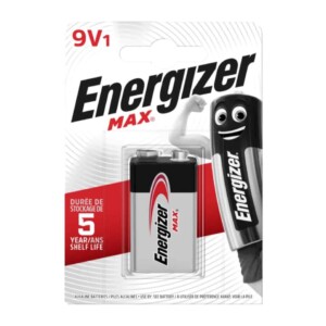 Energizer MAX Alkaline 9V batteries