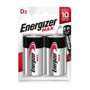 Energizer MAX Alkaline D2 batteries