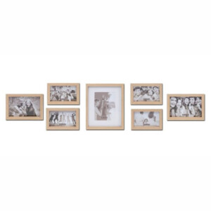 7 Piece photo frame set